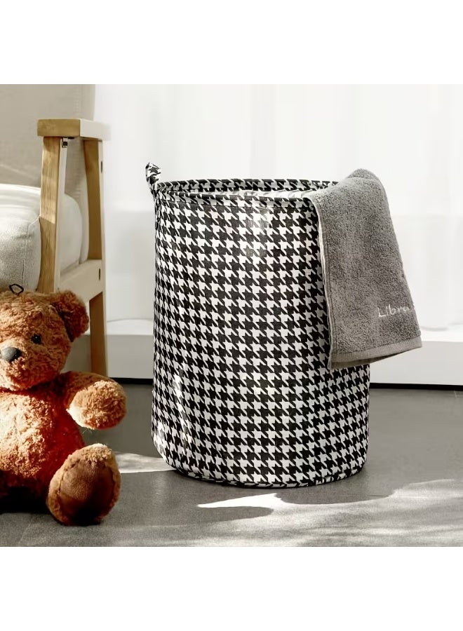 سلة غسيل قابلة للطي ذات سعة كبيرة مناسبة لـ - منظم غسيل متين وقابل للغسل مصنوع من مواد غير قماشية، مزود بمقبض، موفر للمساحة وقابل للطي للملابس وأغطية الأسرة والبطانيات - مثالي لغرفة النوم والحمام وغرفة الغسيل - Image 1